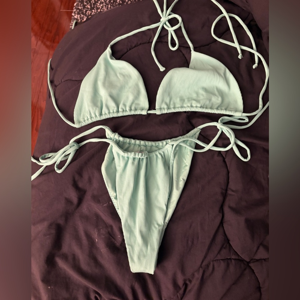 Year of Ours Bikini Green
